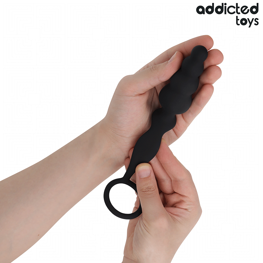 Addicted Toys-Plug anale con Anello in Silicone Model 5 · Giocattoli anali (immagine 3)