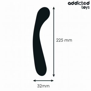 Addicted Toys-Stimolatore anale doppio silicone 22,5 cm · Giocattoli anali (imaginea 5)