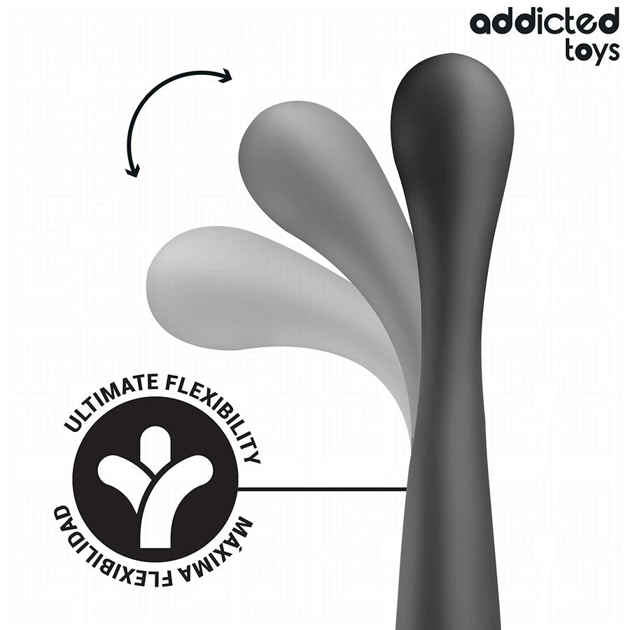 Addicted Toys-Stimolatore anale doppio silicone 22,5 cm · Giocattoli anali (imaginea 4)