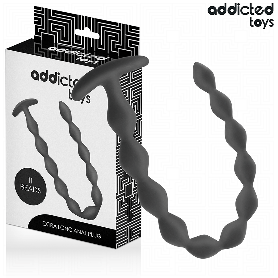 Addicted Toys-Plug anale Extra Long Silicone · Giocattoli anali (immagine 2)