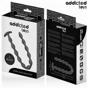 Addicted Toys-Plug anale Extra Long Silicone · Giocattoli anali (immagine 6)