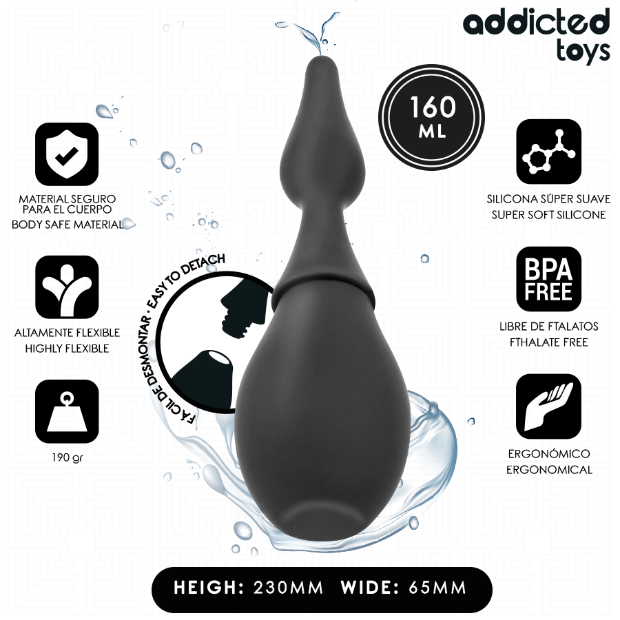 Addicted Toys-Travel Cleaner di Silicone Modello 1