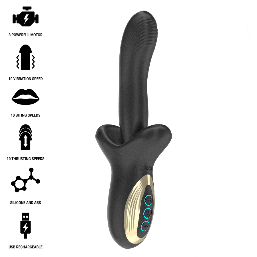 Ibiza-Vibratore potente con effetto di spinta — IBIZA TECHNOLOGY · Vibratori (imaginea 2)
