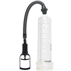 Toyjoy-Pompa di massaggio potente con Guaina Trasparente-Silicone