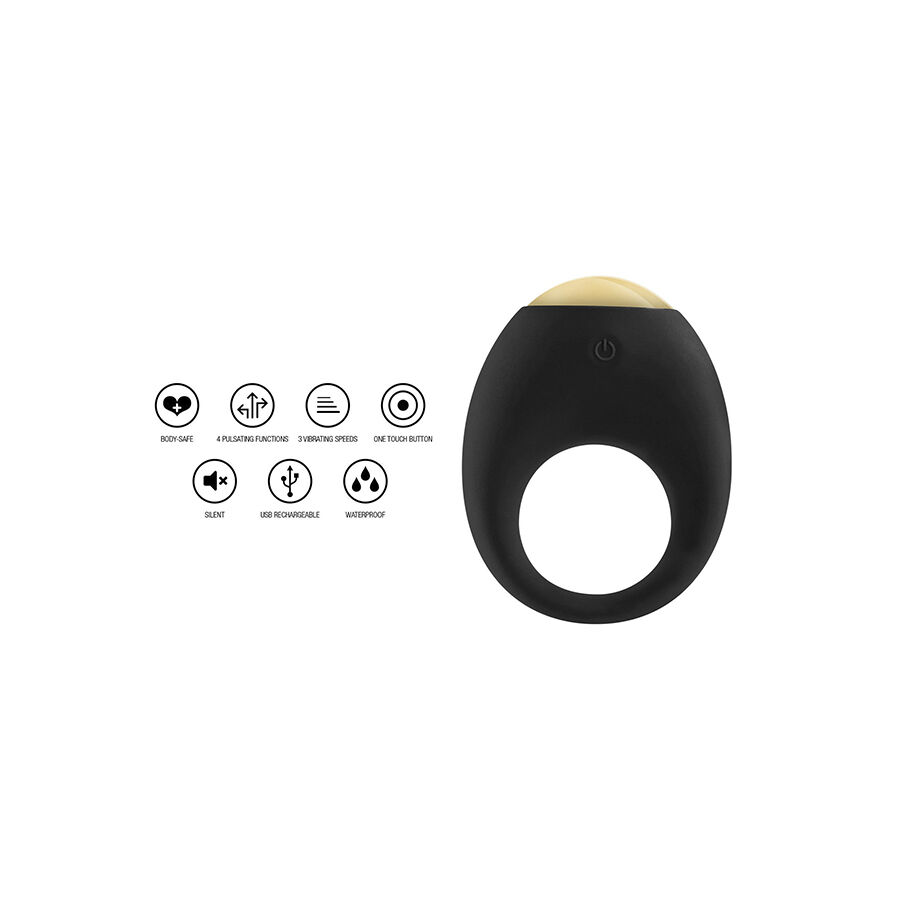 Toyjoy-Eclipse Light Anello Vibratore per Pene-Silicone, 7 velocità 2 Toyjoy-Eclipse Light Anello Vibratore per Pene-Silicone, 7 velocità · Anelli & Guaine per pene (immagine 2)