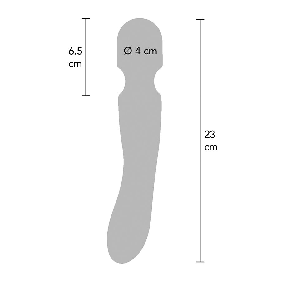 Toyjoy-Light Zenith Wand Massager Silicone, 12 velocità 11 Toyjoy-Light Zenith Wand Massager Silicone, 12 velocità · Vibratori (imaginea 3)