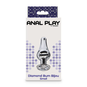 Toyjoy-Anale Play Diamond Bum Gioiello Small Plug anale-Metal · Giocattoli anali (imaginea 4)