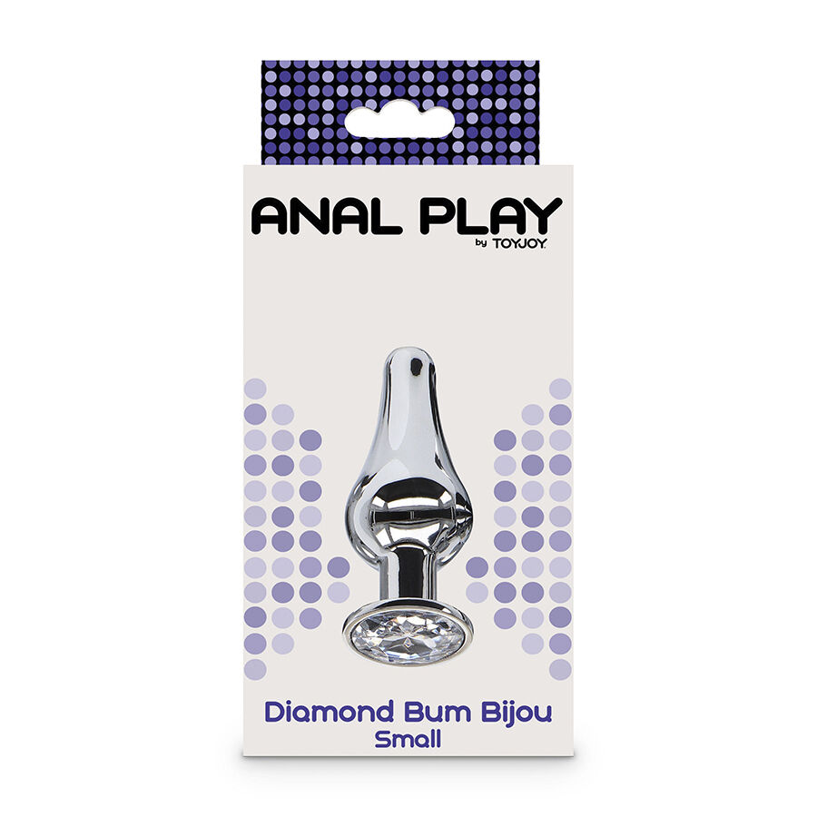 Toyjoy-Anale Play Diamond Bum Gioiello Small Plug anale-Metal · Giocattoli anali (imaginea 4)