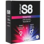 Stimul8-S8 Together Kit per Coppia 2 X 30 ml · Massaggio erotico