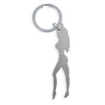 Diablo Picante-Portachiavi con silhouette femminile — DIVERTY SEX · Articoli divertenti