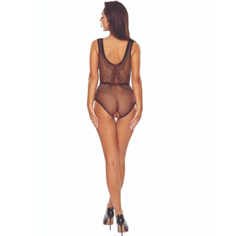 Passion Woman Bodystockings-BS115 Bodystocking con Modello 8 Passion Woman Bodystockings-BS115 Bodystocking con Modello · Lingerie sexy donna (immagine 2)