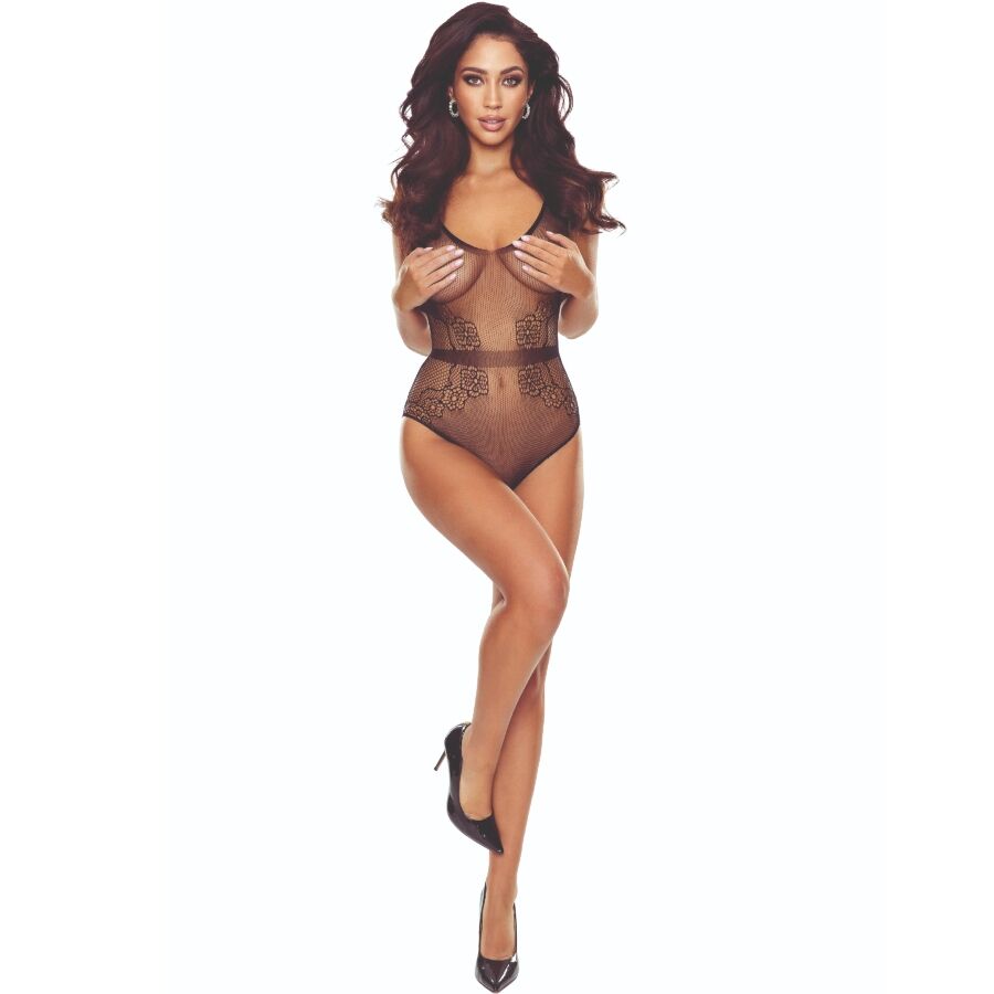 Passion Woman Bodystockings-BS115 Bodystocking con Modello