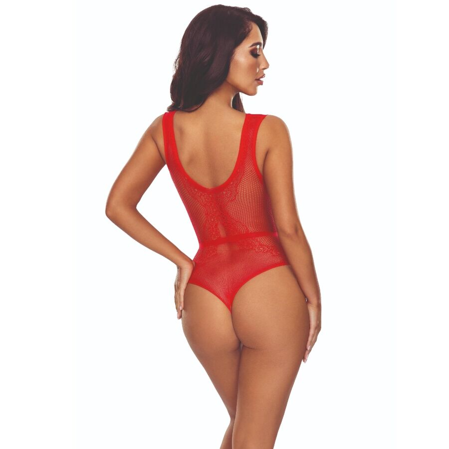 Passion Woman Bodystockings-BS115 Bodystocking Grid Rosso 2 Passion Woman Bodystockings-BS115 Bodystocking Grid Rosso · Lingerie sexy donna (imaginea 2)