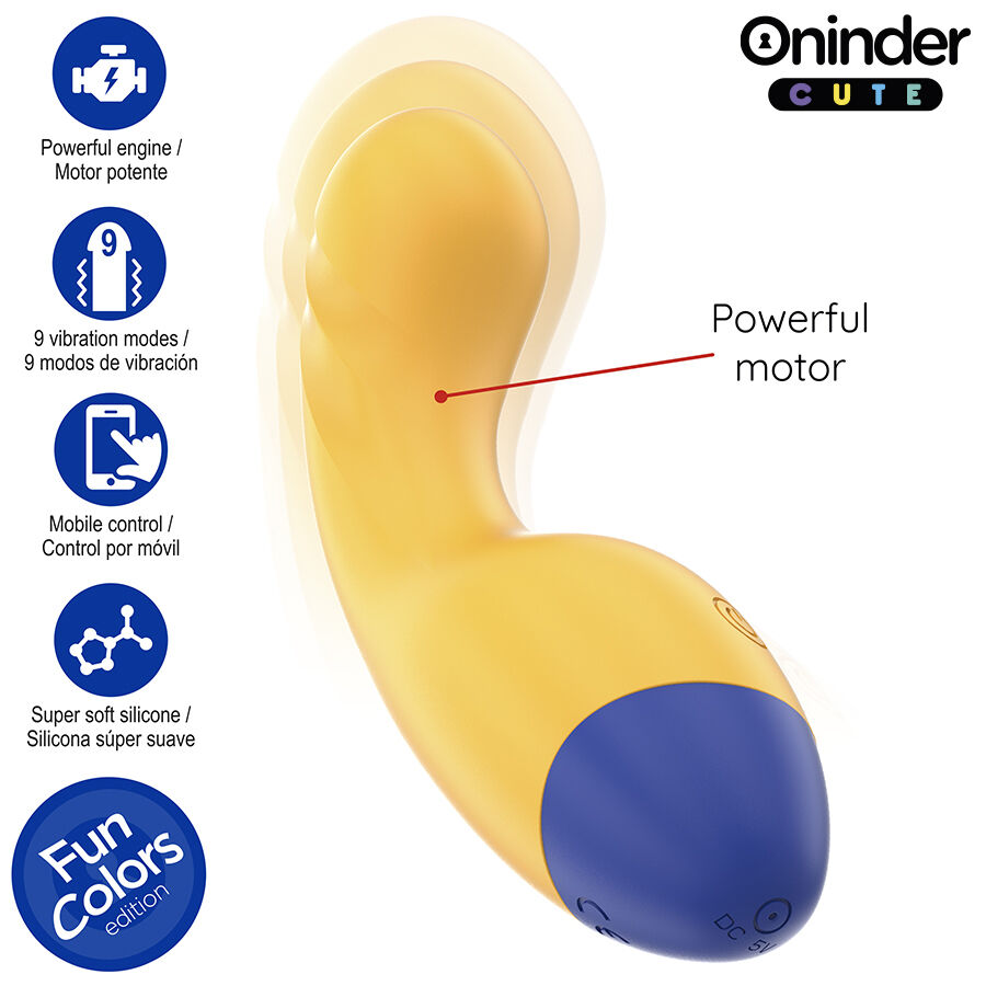 Oninder Cute-Love Buddy Master G-spot Vibratore - Free Worldwide · Giocattoli per coppie (imaginea 4)