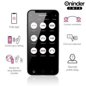 Oninder Cute-Love Bunny Vibratore G-spot per Clitoride 11 Oninder Cute-Love Bunny Vibratore G-spot per Clitoride · Giocattoli per coppie (imaginea 3)