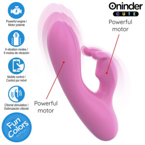 Oninder Cute-Love Bunny Vibratore G-spot per Clitoride 12 Oninder Cute-Love Bunny Vibratore G-spot per Clitoride · Giocattoli per coppie (imaginea 4)