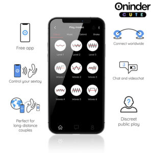 Oninder Cute-Love 3 Some Vibrator Triplo - App Gratuita · Giocattoli per coppie (immagine 4)