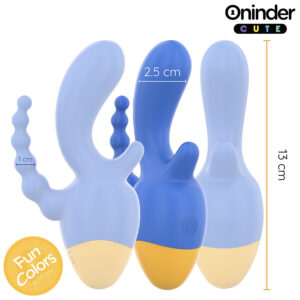 Oninder Cute-Love 3 Some Vibrator Triplo - App Gratuita · Giocattoli per coppie (immagine 3)