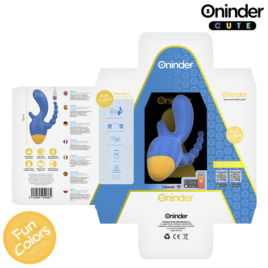 Oninder Cute-Love 3 Some Vibrator Triplo - App Gratuita · Giocattoli per coppie (immagine 7)