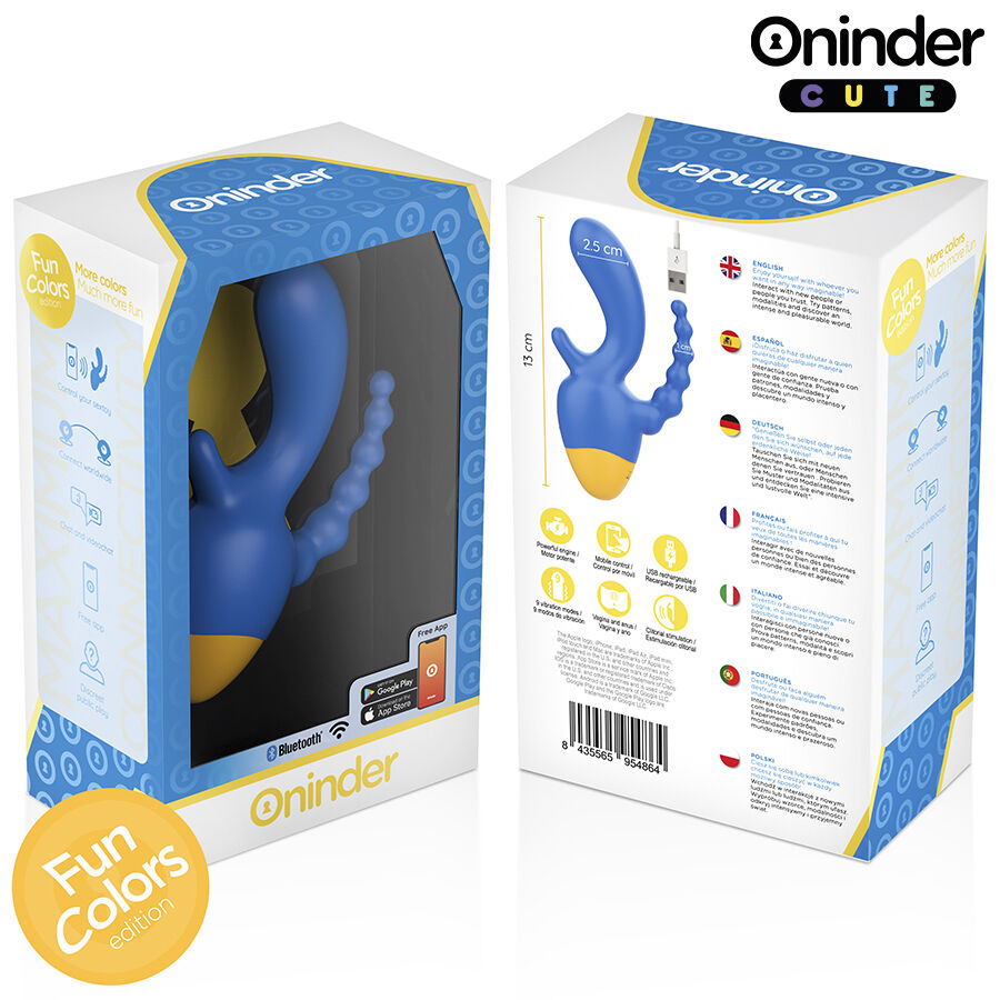 Oninder Cute-Love 3 Some Vibrator Triplo - App Gratuita · Giocattoli per coppie (immagine 8)