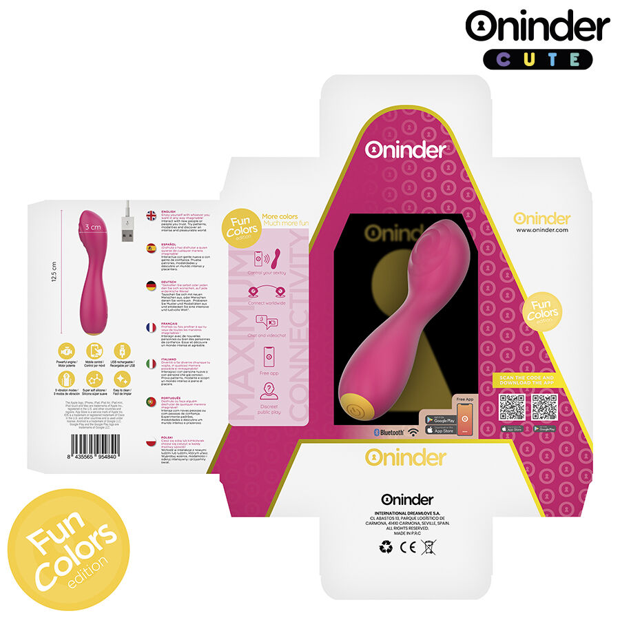 Oninder Cute-Love Buddy Master Vibratore G-spot - App · Giocattoli per coppie (immagine 4)