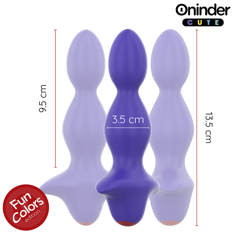Oninder Cute-Love Butt Plug anale Vibrant Dilatatore - Applicazione 2 Oninder Cute-Love Butt Plug anale Vibrant Dilatatore - Applicazione · Giocattoli anali (imaginea 2)