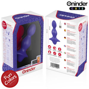 Oninder Cute-Love Butt Plug anale Vibrant Dilatatore - Applicazione · Giocattoli anali (imaginea 7)