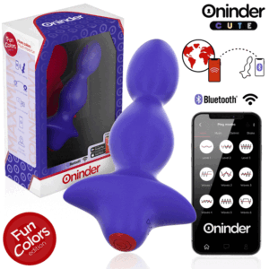 Oninder Cute-Love Butt Plug anale Vibrant Dilatatore - Applicazione · Giocattoli anali (imaginea 8)