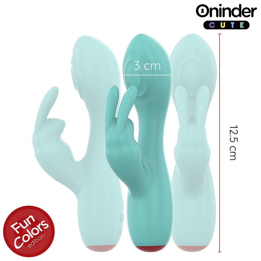 Oninder Cute-Love Bunny Vibratore G-spot e Clitoride - Free 3 Oninder Cute-Love Bunny Vibratore G-spot e Clitoride - Free · Giocattoli per coppie (imaginea 3)