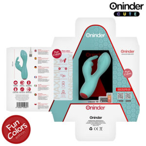 Oninder Cute-Love Bunny Vibratore G-spot e Clitoride - Free · Giocattoli per coppie (imaginea 7)