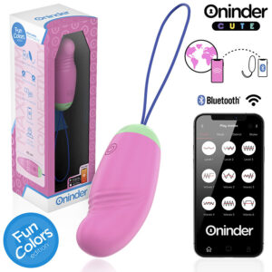 Oninder Cute-Love Pleasure 360° Ou Vibrant Rotativ din Silicon · Vibratoare (imaginea 2)