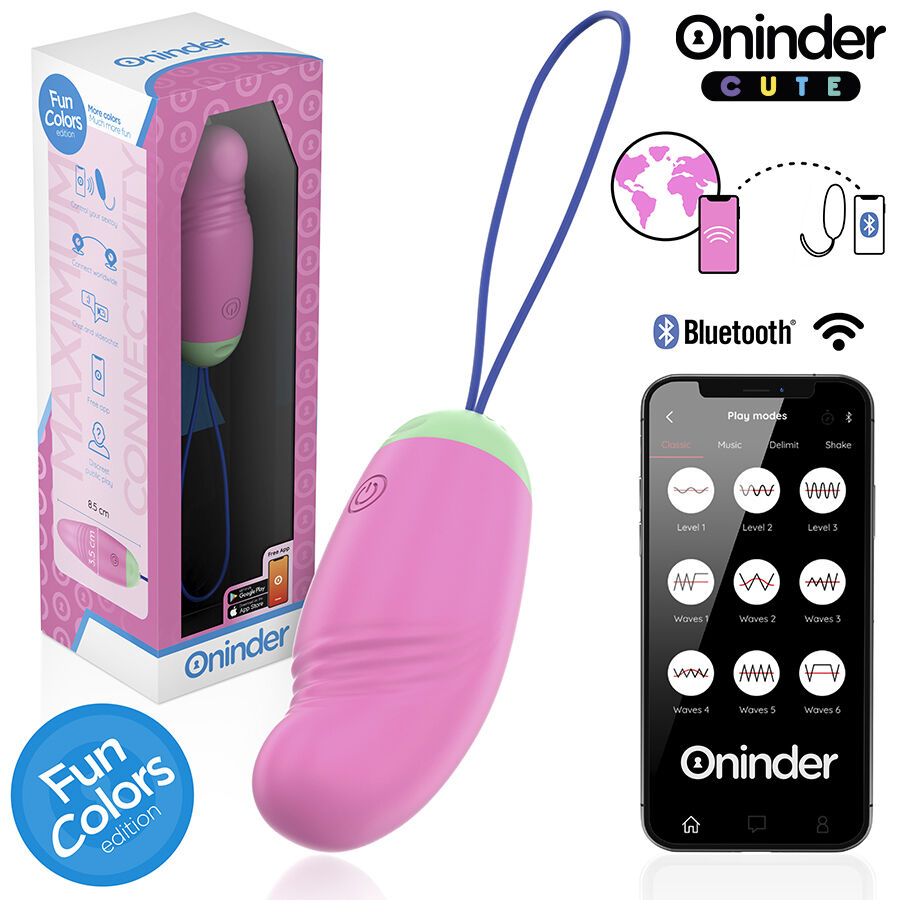 Oninder Cute-Love Pleasure 360° Uovo Vibrante Rotativo in Silicone 2 Oninder Cute-Love Pleasure 360° Uovo Vibrante Rotativo in Silicone · Vibratori (imaginea 2)