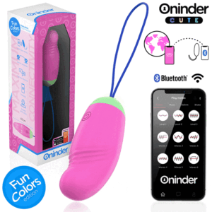 Oninder Cute-Love Pleasure 360° Uovo Vibrante Rotativo in Silicone · Vibratori (imaginea 9)