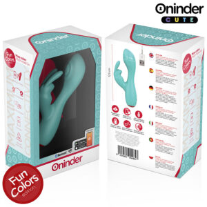 Oninder Cute-Love Bunny Vibratore G-spot e Clitoride - Free · Giocattoli per coppie (imaginea 8)