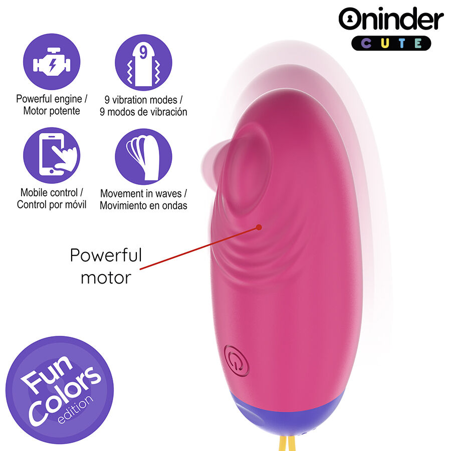 Oninder Cute-Love Pleasure O Vibratore Vibro-wave Tapping 7 Oninder Cute-Love Pleasure O Vibratore Vibro-wave Tapping · Vibratori (imaginea 7)