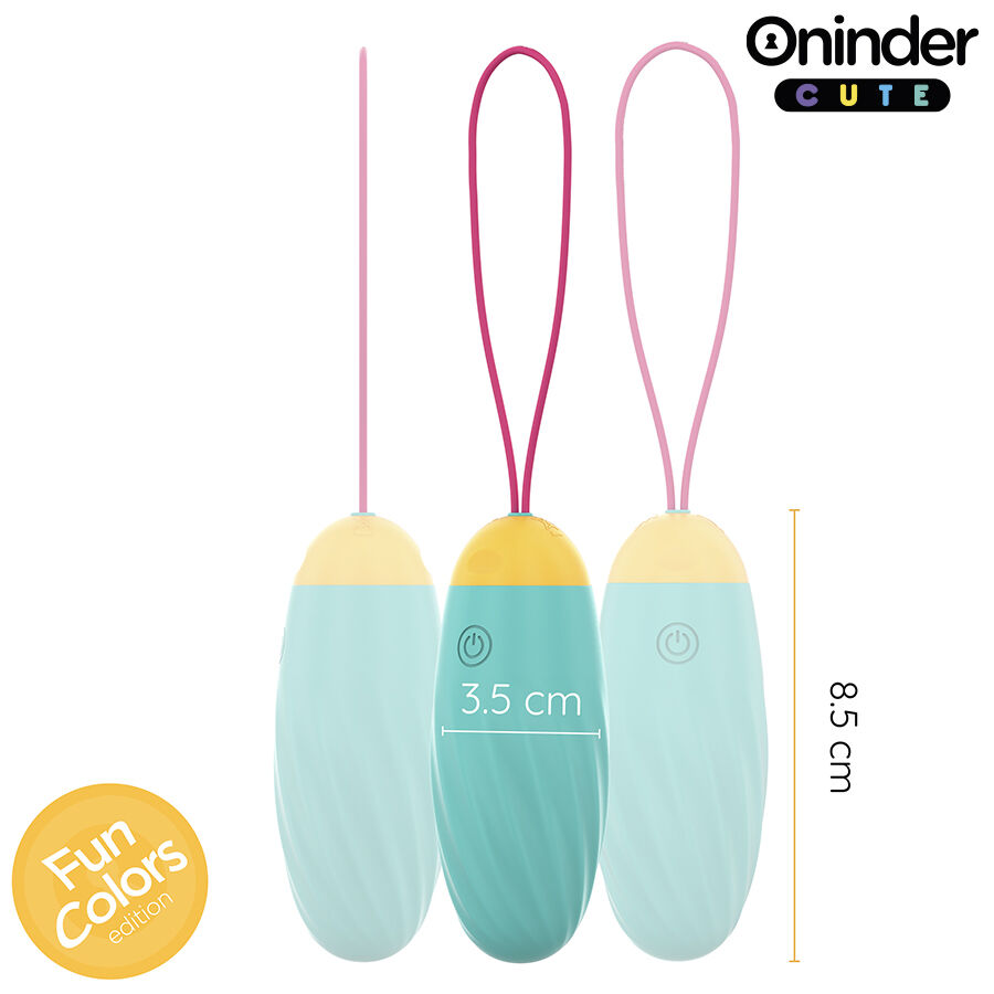 Oninder Cute-Love Pleasure O Vibratore con Perle Rotative · Vibratori (imaginea 7)