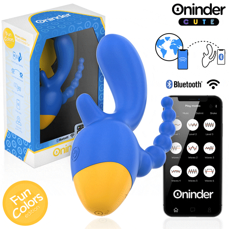 Oninder Cute-Love 3 Some Vibrator Triplo - App Gratuita · Giocattoli per coppie (immagine 2)