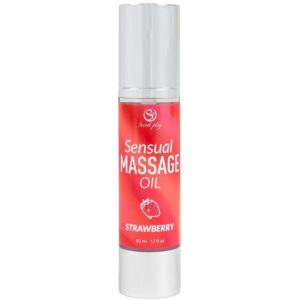 Secretplay Cosmetic-Olio da Massaggio Fragole