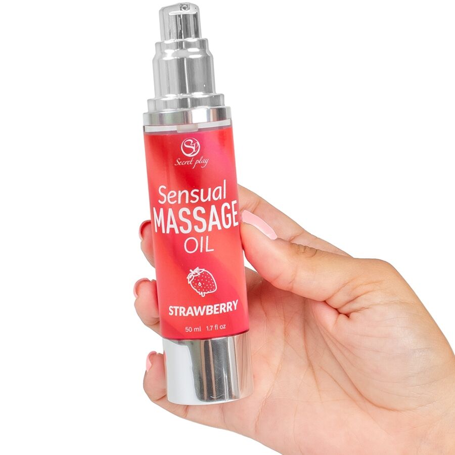 Secretplay Cosmetic-Olio da Massaggio Fragole 2 Secretplay Cosmetic-Olio da Massaggio Fragole · Massaggio erotico (imaginea 2)