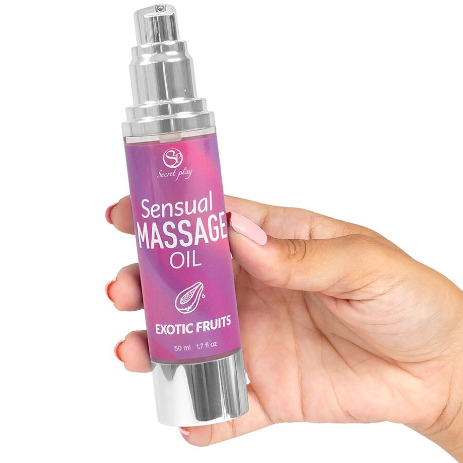 Secretplay Cosmetic-Olio da Massaggio Frutta Esotica 2 Secretplay Cosmetic-Olio da Massaggio Frutta Esotica · Massaggio erotico (imaginea 2)
