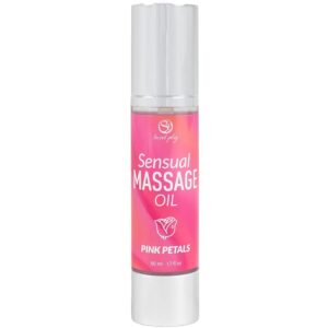 Secretplay Cosmetic-Pink Petals Olio da Massaggio