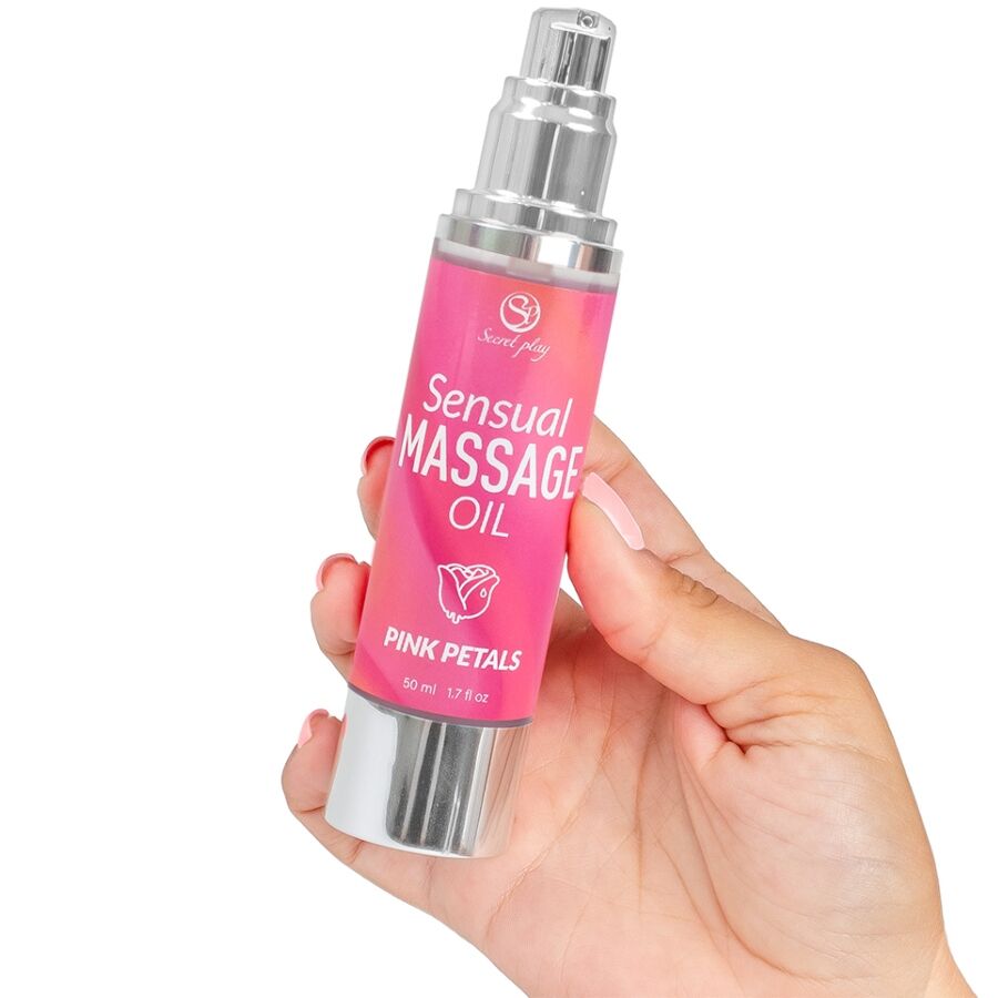 Secretplay Cosmetic-Pink Petals Olio da Massaggio 2 Secretplay Cosmetic-Pink Petals Olio da Massaggio · Massaggio erotico (imaginea 2)