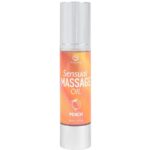 Secretplay Cosmetic-Olio da massaggio con pesche, 50 ml · Massaggio erotico