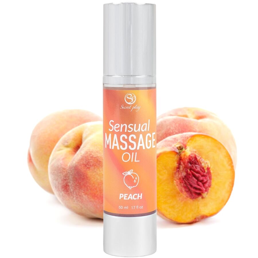 Secretplay Cosmetic-Olio da massaggio con pesche, 50 ml 3 Secretplay Cosmetic-Olio da massaggio con pesche, 50 ml · Massaggio erotico (imaginea 3)