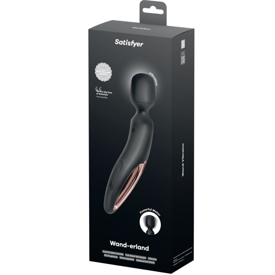 Satisfyer Wand-Wand-erland Massaggiatore Vibrante Silicone 27 Satisfyer Wand-Wand-erland Massaggiatore Vibrante Silicone · Vibratori (imaginea 5)