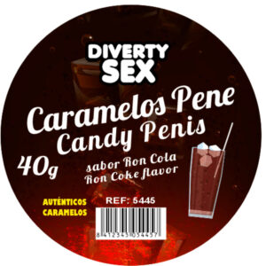 Diablo Picante-20 Candy Pene Aroma Rom E Cola