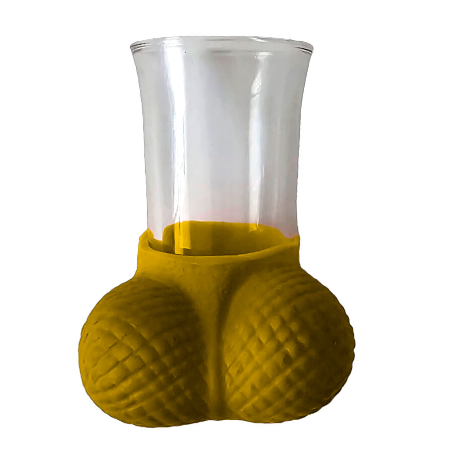 Diablo Picante-Gold Shot Glass-Metal