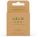 Lelo-Hex Organic Preservativi Scatola 3 Pezzi-Lattice · Preservativi