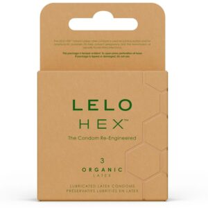 Lelo-Hex Organic Preservativi Scatola 3 Pezzi-Lattice 9 Lelo-Hex Organic Preservativi Scatola 3 Pezzi-Lattice · Preservativi