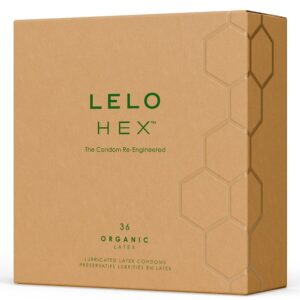 Lelo-Hex Organic Scatola Preservativo Organico 36 Pezzi-Lattice · Preservativi (imaginea 9)